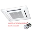 Kép 1/2 - FUJITSU AUYG12LVLB/AOYG12LALL (kültéri+beltéri egység) Kazettás split klíma 3,5 kW, Euro, Invert, R410A