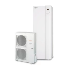 FUJITSU WGYG140DG6/WOYG112LHT (hidraulikus egység+kültéri egység) Waterstage HPDUO levegő-víz hőszivattyú "V2" 10,8 kW,230V, R410 A