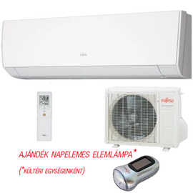 FUJITSU ASYG09LMCA/AOYG09LMCA (kültéri + beltéri egység) Oldalfali split klíma 2,5 kW Hősz. Inver. R410A