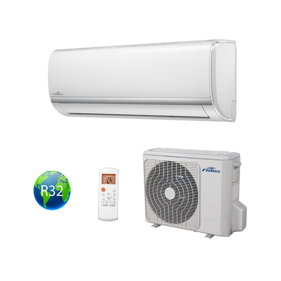 FISHER FSAIF-SU-183AE3 (kültéri+beltéri egység) Oldalfali split klíma  5,3 kW,Hősz,  Inverter,R32, WIFI csatlakozási opció