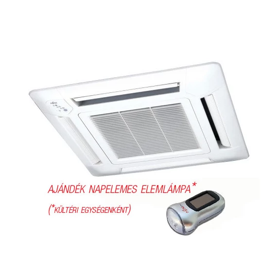 FUJITSU AUYG14LVLB/AOYG14LALL (kültéri+beltéri egység) Kazettás split klíma  4,0 kW, Euro, Invert, R410A