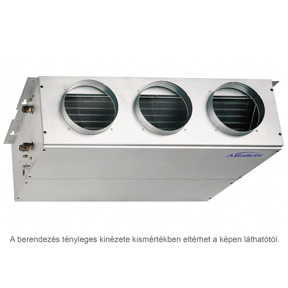 GALLETTI  UTN 30 A (UT30A0L00000N0A)  Légcsatornás fan-coil, parapet/mennyezeti 17,7 kW, 230-1-50
