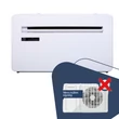 Kép 1/3 - FISHER FCFI-120GE4-R Monoblokk klímaberendezés  3,5 kW ,inverteres,hőszivattyús, R290, infra távirányítóval
